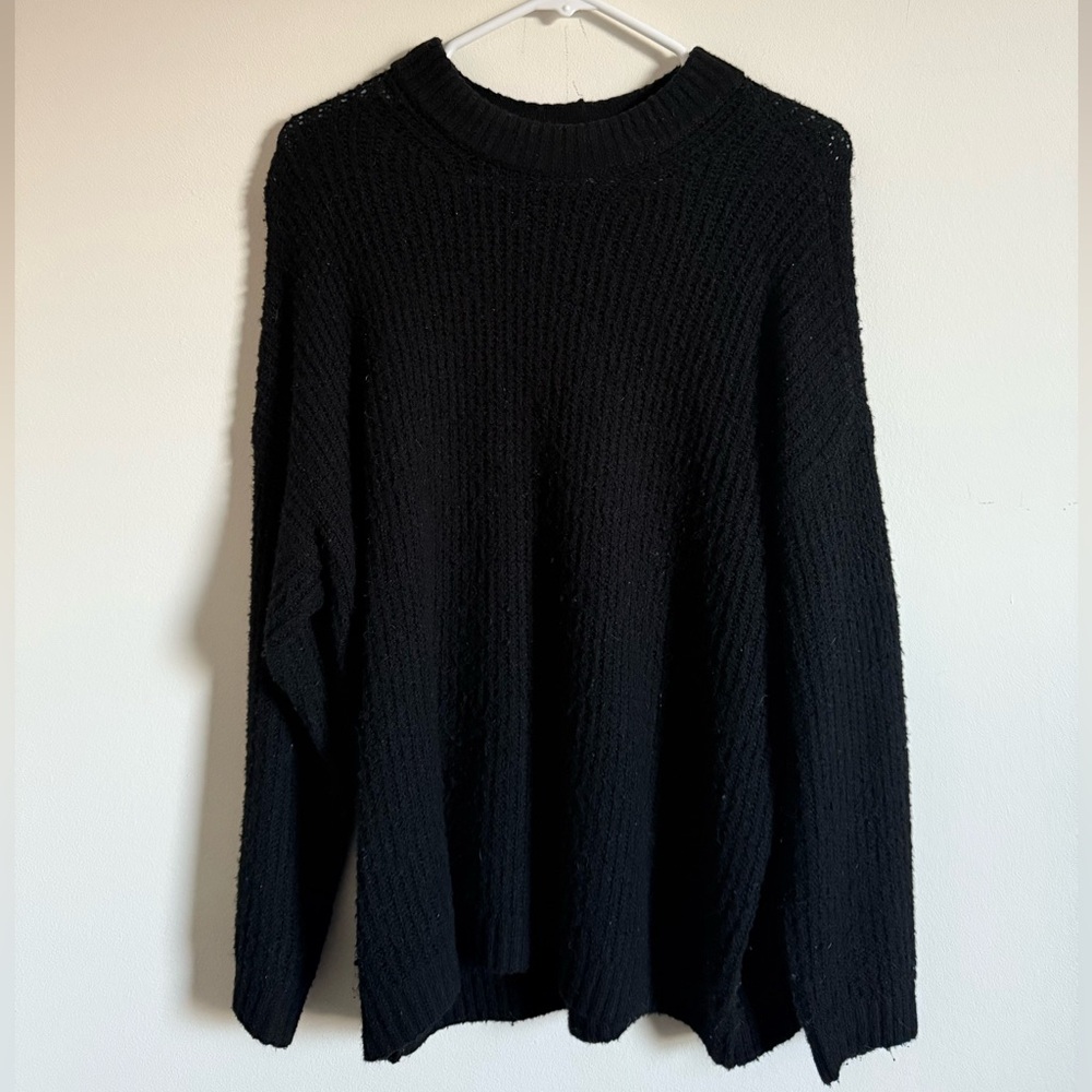 AE Oversized softest crew neck sweater